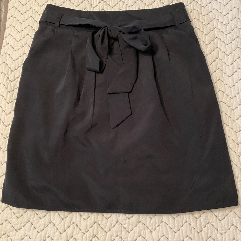 Navy skirt